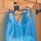 mDesign Metal Over Cabinet Door Trash, Recycled Shopping Bag Holder Rack